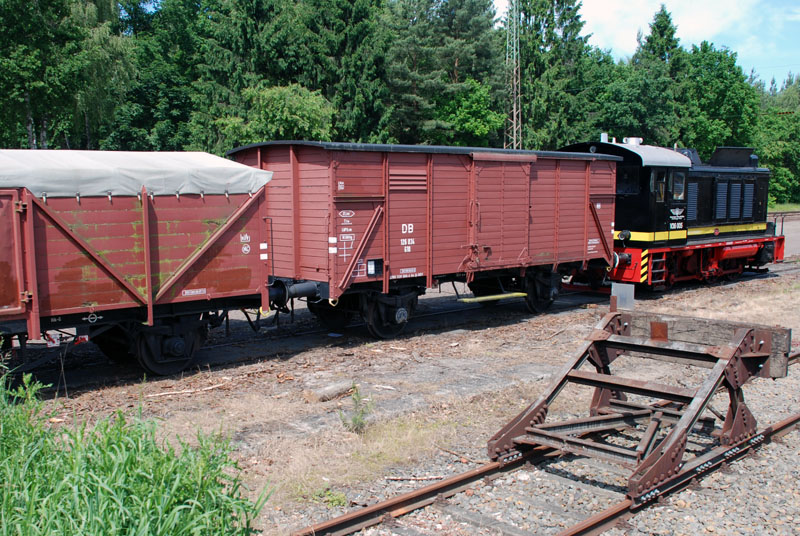 Historischer Güterumschlag am Eystruper Bahnhof